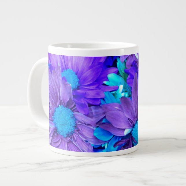 Lila Tasse N Türkis (Vorderseite Links)