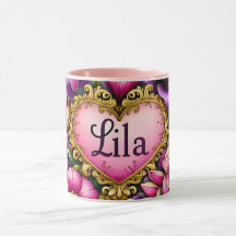 LILA ~ Tasse personalisiert ~ zany ungewöhnlich