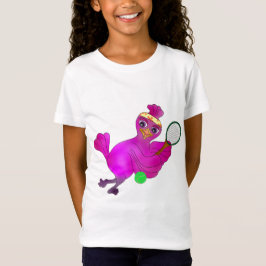 Lila Tennis durch Happy Juul Company T-Shirt