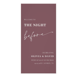 Lila The Night Before Probe Dinner Poster