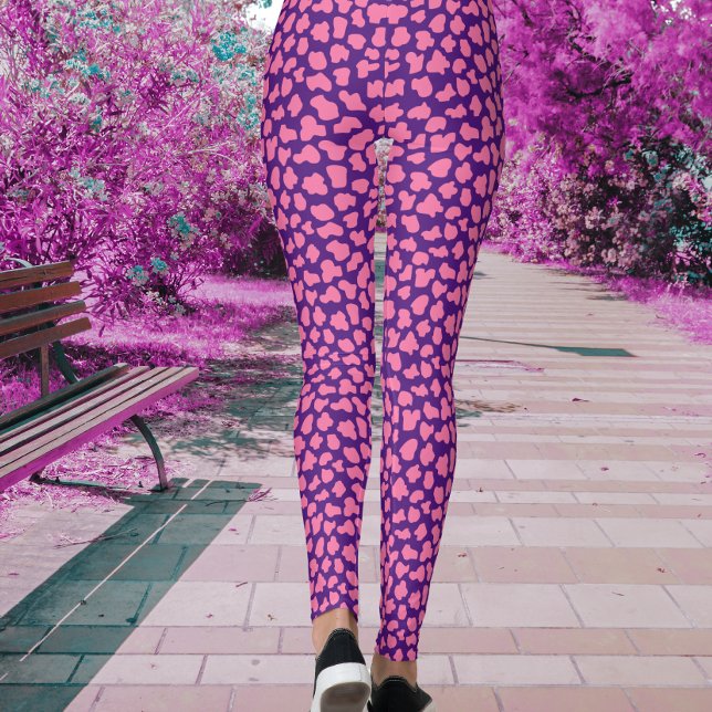 Lila Tiger Leggings (Von Creator hochgeladen)