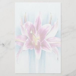 Lila Tiger Lilly Stationierung Briefpapier