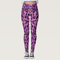 Lila Tiger Muster Leopard Tierdruck Niedlich