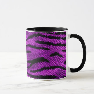 lila Tigerdruck-Tasse Tasse