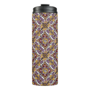 Lila Tile Thermosbecher