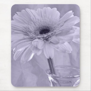Lila Tinted Daisy Mousepad