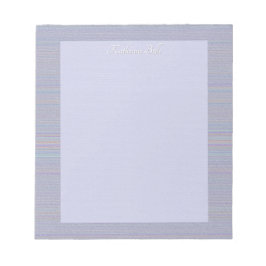 Lila-Töne horizontale Streifen Textur-Optik Notizblock