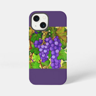 Lila Trauben an einem Weinstock iPhone 13 Mini Hülle