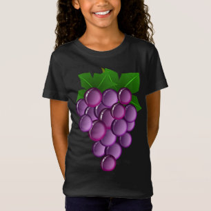 Lila Trauben Halloween Kostüm Weinberg Weinkultur T-Shirt
