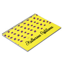 Lila Trauben personalisiert gelb