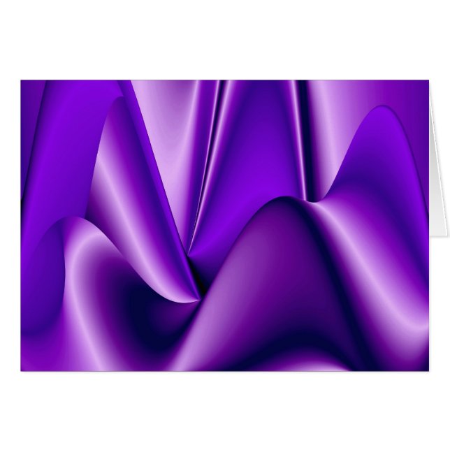 Lila Traum, Abstrakte Fantasie Rainbow Art (Vorderseite (Horizontal))