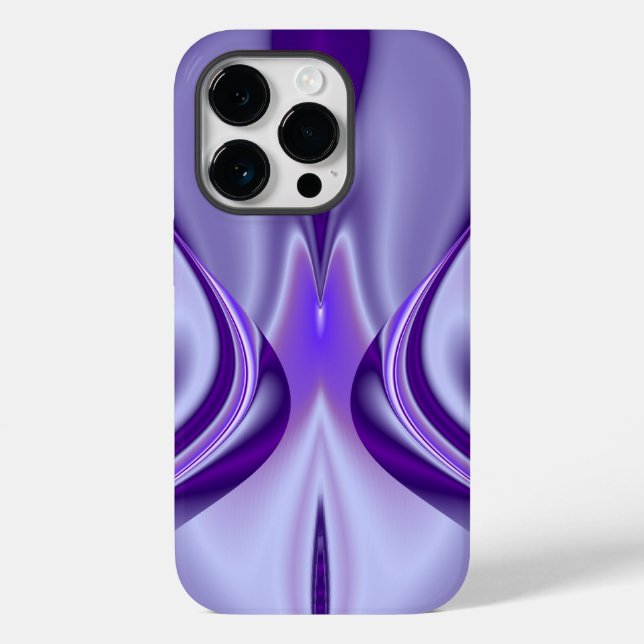 Lila Traum, Abstrakte Fantasie Rainbow Art Case-Mate iPhone Hülle (Rückseite)