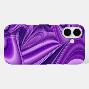Lila Traum, Abstrakte Fantasie Rainbow Art iPhone 16 Hülle