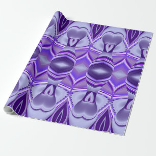 Lila Traum, Abstrakte Fantasie Rainbow Art Geschenkpapier