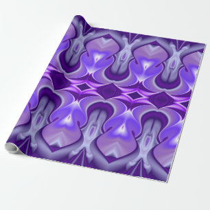 Lila Traum, Abstrakte Fantasie Rainbow Art Geschenkpapier