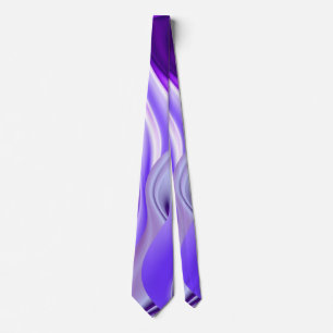 Lila Traum, Abstrakte Fantasie Rainbow Art Krawatte