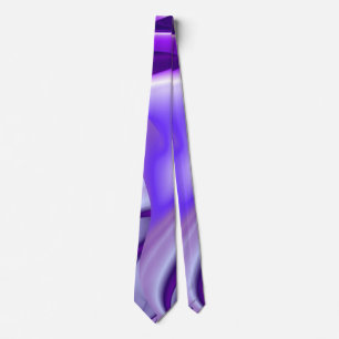 Lila Traum, Abstrakte Fantasie Rainbow Art Krawatte