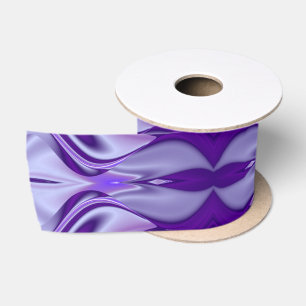 Lila Traum, Abstrakte Fantasie Rainbow Art Satinband