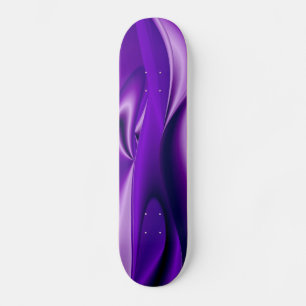 Lila Traum, Abstrakte Fantasie Rainbow Art Skateboard