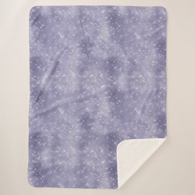 Lila Traum Sparkasse Sherpadecke (Vorderseite)