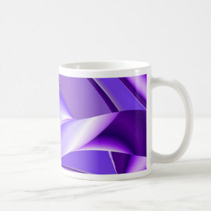 Lila Träume , Abstrakte Fantasie Rainbow Art Tasse