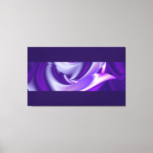 Lila Träume, Abstrakte Fantasy Rainbow Art Leinwanddruck