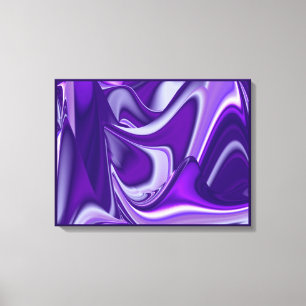 Lila Träume, abstrakte Fantasy-Regenbogen-Kunst Leinwanddruck