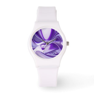 Lila Träume Armbanduhr