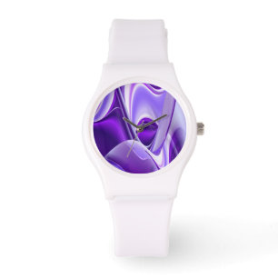 Lila Träume Armbanduhr