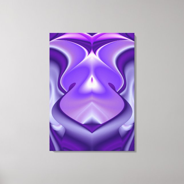 Lila Träume Leinwanddruck (Vorderseite)