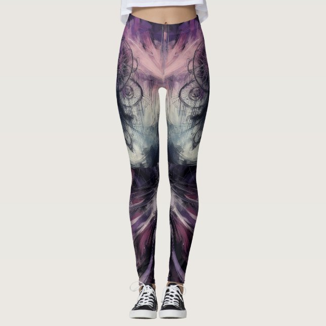 LILA TRAUMFANG LEGGINGS (Vorderseite)