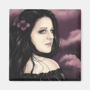 Lila Traumland-Magnet Magnet