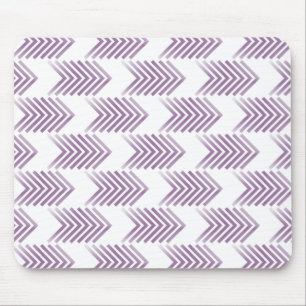 Lila Tribal Arrow-Muster Mousepad