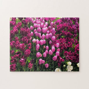 Lila Tulips Garden Bed and Breakfast Puzzle