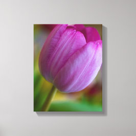 Lila Tulpe Blume Canvas drucken Leinwanddruck