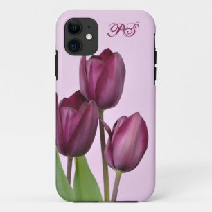 Lila Tulpen Case-Mate iPhone Hülle
