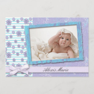 Lila Türkis-Foto Ankündigung