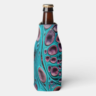 Lila Türkis Kunstflasche Cooler Flaschenkühler