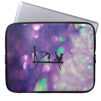 Lila-Turnhalle-Neopren-Laptop-Hülle Laptopschutzhülle