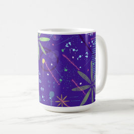 Lila Twilight-Party Kaffeetasse