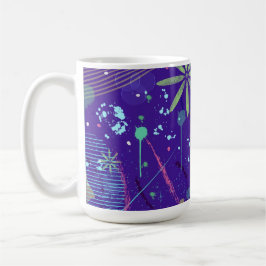 Lila Twilight-Party Kaffeetasse