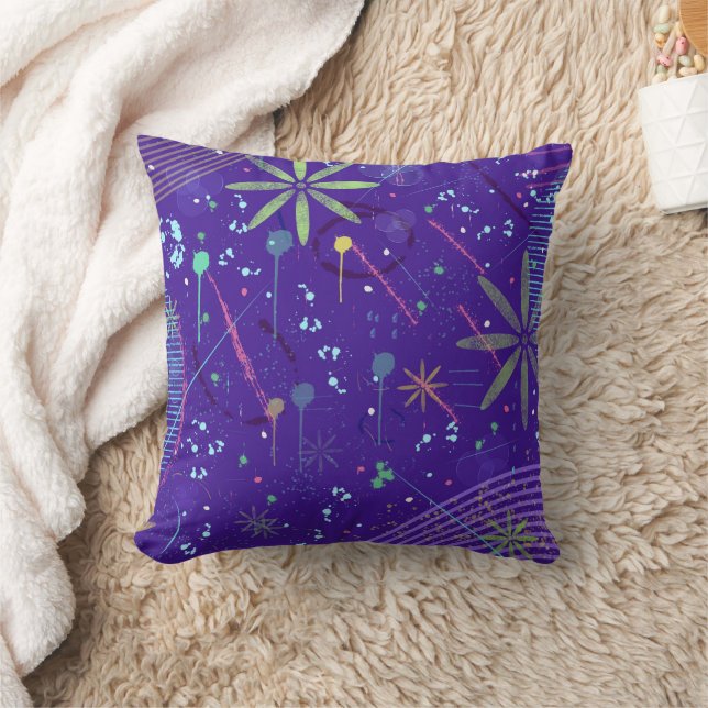 Lila Twilight-Party Kissen (Decke)
