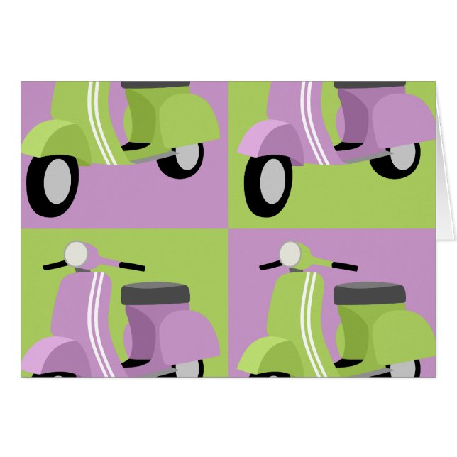 Lila u. grün (Vorderseite (Horizontal))