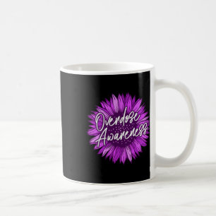 Lila Überdosierung Bewusstsein Geschenke Überleben Kaffeetasse
