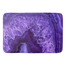 Lila Ultra Violett Agate Mineral Gemstone Badematte