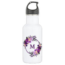 Lila Ultra-Violett-Monogramm