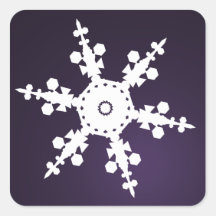 lila Umschlag Aufkleber