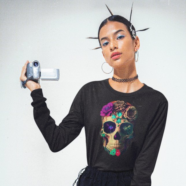 Lila und Aquamarine Damenmogul T-Shirt (Von Creator hochgeladen)