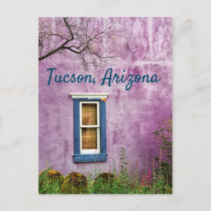 Lila und blau in Südwesttucson, Arizona Postkarte