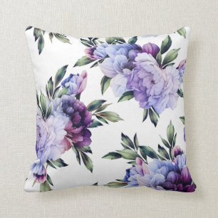 Lila und blauer Riesenspinnkissen Kissen